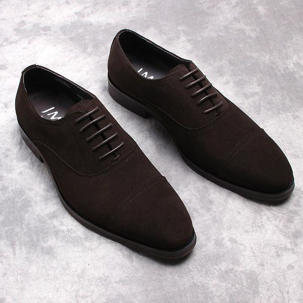 genuine suede leather men casual dress shoes lace up wedding party dinner british oxford formal business for male g100, Black
genuine suede leather men casual dress shoes lace up wedding party dinner british oxford formal business for male g100, Black