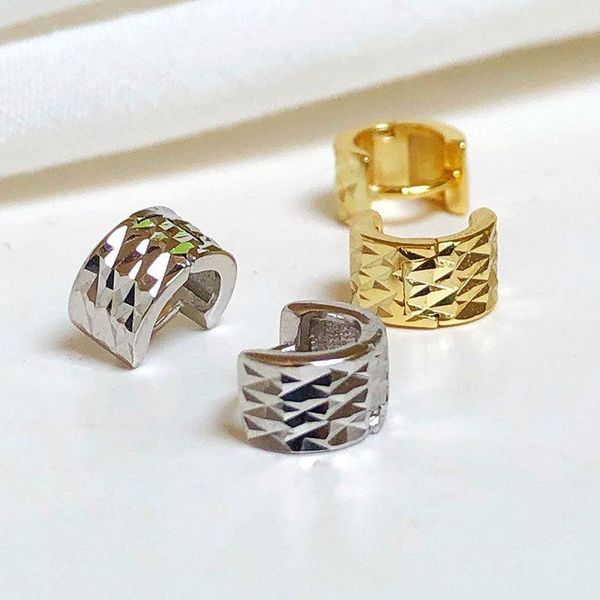 hoop & huggie s925 full body sterling silver simple ins style shining tide men and women with geometric diamond face earrings ear buckles, Golden;silver
hoop & huggie s925 full body sterling silver simple ins style shining tide men and women with geometric diamond face earrings ear buckles, Golden;silver