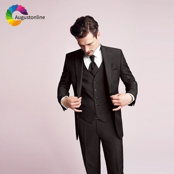 men's suits & blazers black men business prom wear 3 pieces (jacket+pants+vest) slim fit wedding groom tuxedos blazer 6wzg, White;black
men's suits & blazers black men business prom wear 3 pieces (jacket+pants+vest) slim fit wedding groom tuxedos blazer 6wzg, White;black