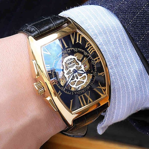 quadrant new mgorkina luxury brand case skeleton men automatic mechanical watches rectangle 2021, Slivery;brown
quadrant new mgorkina luxury brand case skeleton men automatic mechanical watches rectangle 2021, Slivery;brown