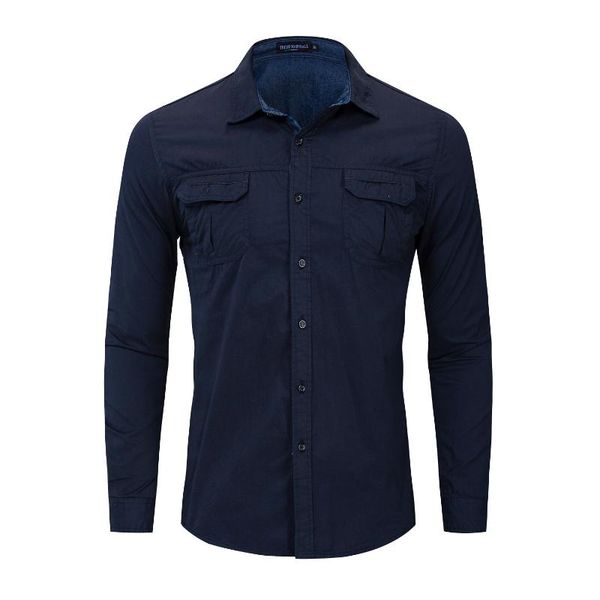 men's casual shirts style european and american plus size long-sleeved lapel pocket shirt cotton military outdoor, White;black
men's casual shirts style european and american plus size long-sleeved lapel pocket shirt cotton military outdoor, White;black