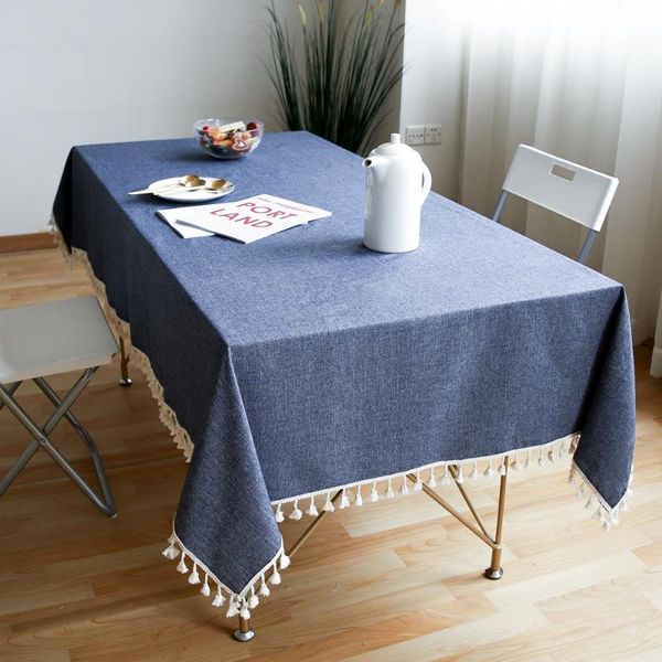 table cloth tassel cotton cover dark blue el home tablecloth for dining desk party decoration
table cloth tassel cotton cover dark blue el home tablecloth for dining desk party decoration