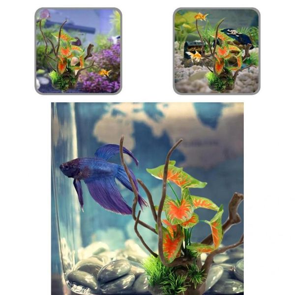 decorations mini compact fish tank fake plant resin decoration unfading color pet supplies
decorations mini compact fish tank fake plant resin decoration unfading color pet supplies