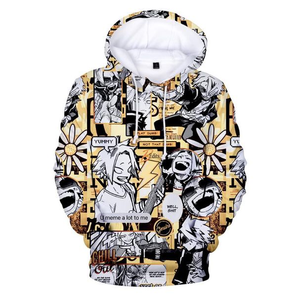 men's hoodies & sweatshirts my hero academia casual fashion japanese cartoon loose hoodie comfortable creativity yuga aoyama, Black
men's hoodies & sweatshirts my hero academia casual fashion japanese cartoon loose hoodie comfortable creativity yuga aoyama, Black