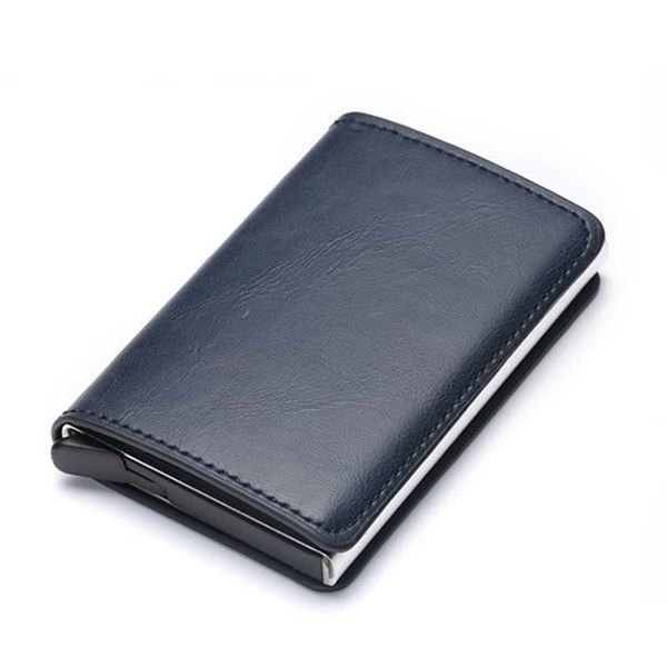 card holders holder wallet 2021 men women metal vintage aluminium bag crazy horse pu leather bank cardholder case, Brown;gray
card holders holder wallet 2021 men women metal vintage aluminium bag crazy horse pu leather bank cardholder case, Brown;gray