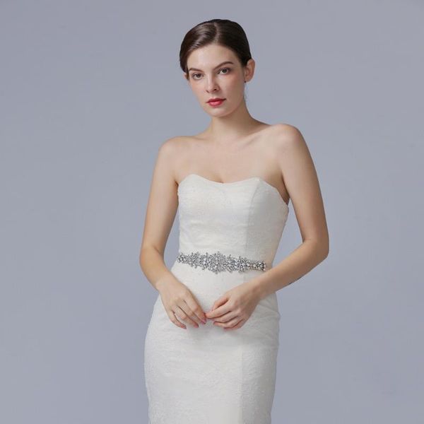 wedding sashes trixy s319-s luxury rhinestones belt bridal diamond dress crystal sash for accessories, White
wedding sashes trixy s319-s luxury rhinestones belt bridal diamond dress crystal sash for accessories, White