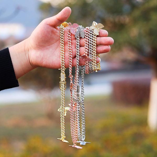 chains hip hop bling iced out butterflys pendants cuban miami link chain necklace for men rapper jewelry gifts rose gold silver color
chains hip hop bling iced out butterflys pendants cuban miami link chain necklace for men rapper jewelry gifts rose gold silver color