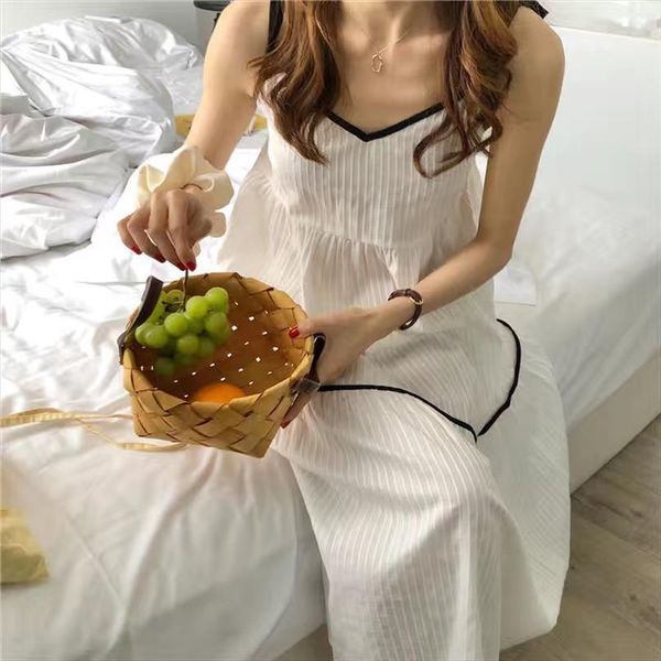 cotton nightgown kawaii room wear women sleepwear summer white fairy dress cute nightie nightdress casual dressing gown, Black;red
cotton nightgown kawaii room wear women sleepwear summer white fairy dress cute nightie nightdress casual dressing gown, Black;red