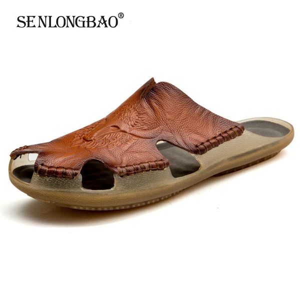 slippers comfortable summer shoes quality leather men non-slip beach sandals classics flip flops size 38-48, Black
slippers comfortable summer shoes quality leather men non-slip beach sandals classics flip flops size 38-48, Black