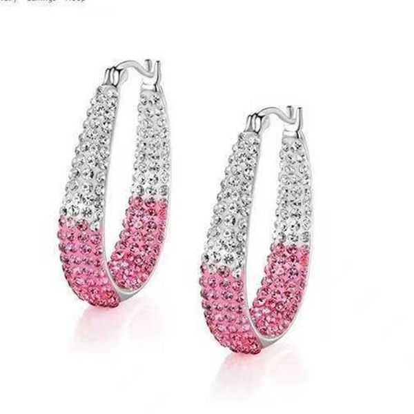 hoop & huggie double color rhinestone crystal round big circle earrings for women party wedding engagement jewelry, Golden;silver
hoop & huggie double color rhinestone crystal round big circle earrings for women party wedding engagement jewelry, Golden;silver