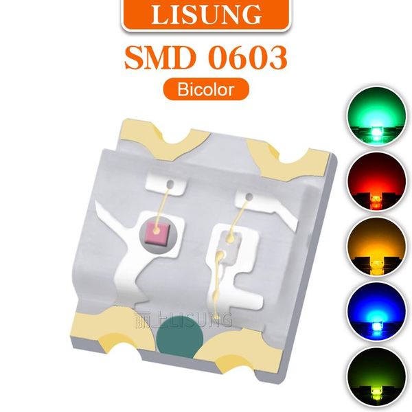 light beads 4000pcs/bag 0603 smd led 1615 bicolor 2 colors leds red and green blue yellow orange ultra bright micro emitting diode
light beads 4000pcs/bag 0603 smd led 1615 bicolor 2 colors leds red and green blue yellow orange ultra bright micro emitting diode