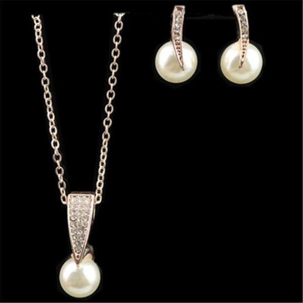 earrings & necklace pearl inlaid rhinestone twist pendant jewelry set bride wedding party gift, Silver
earrings & necklace pearl inlaid rhinestone twist pendant jewelry set bride wedding party gift, Silver