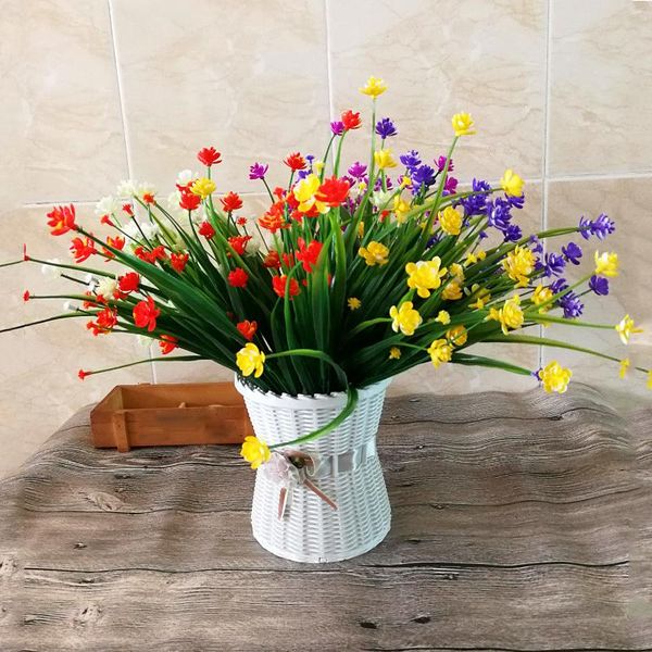 decorative flowers & wreaths 33 heads mini tulips bouquet plastic artificial flower for spring home wedding decoration colorful tulip fake f
decorative flowers & wreaths 33 heads mini tulips bouquet plastic artificial flower for spring home wedding decoration colorful tulip fake f