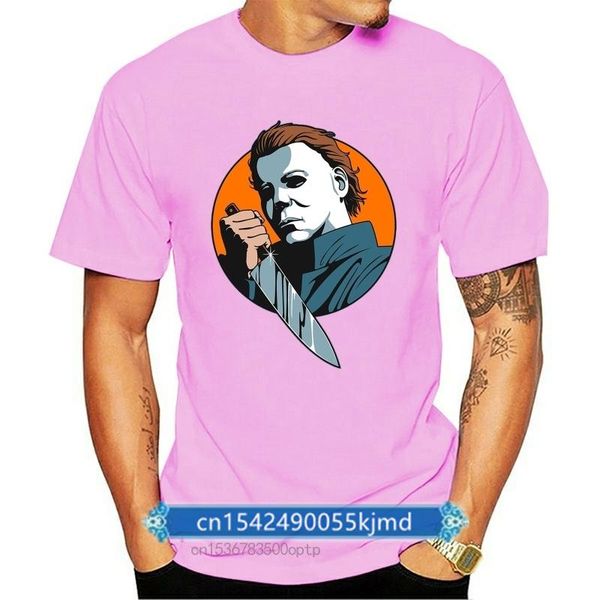 men's t-shirts micheal myers halloween classic movie horror t shirt, White;black
men's t-shirts micheal myers halloween classic movie horror t shirt, White;black