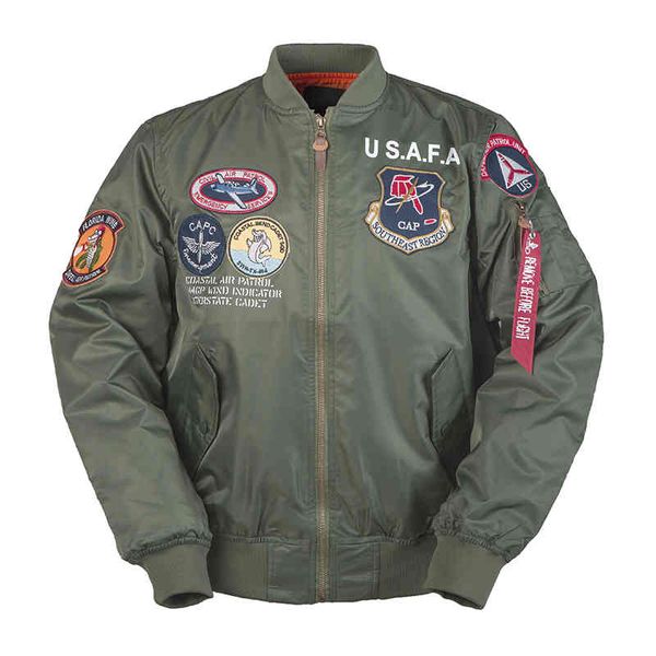 2020aw vintage usafa men thin cloth brands military air force one gun army usn ma1 usmc bomber flihgt et pilot ma1, Black
2020aw vintage usafa men thin cloth brands military air force one gun army usn ma1 usmc bomber flihgt et pilot ma1, Black