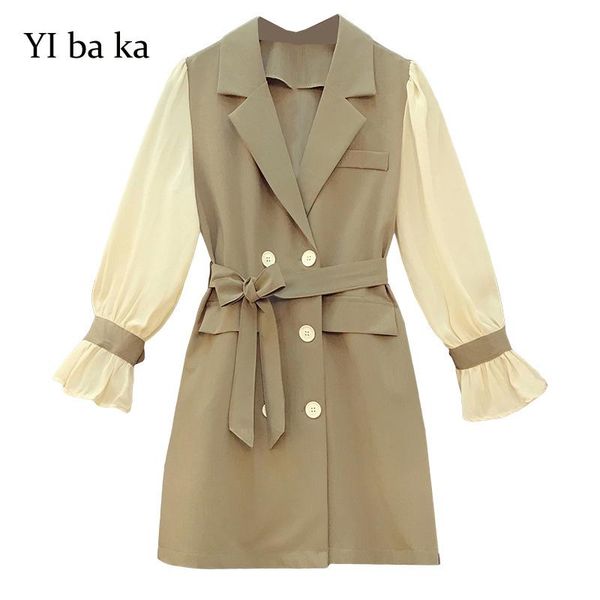 casual dresses plus size autumn dress women 2021 fashion patchwork flared sleeves notch office party female vestidos mujer, Black;gray
casual dresses plus size autumn dress women 2021 fashion patchwork flared sleeves notch office party female vestidos mujer, Black;gray