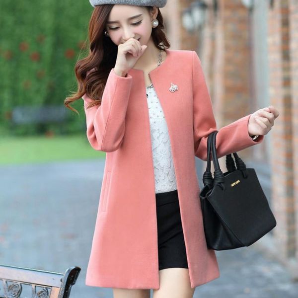 women's trench coats o-neck long sleeve women s-xxl slim thick woolen coat cashmere jackets, Tan;black
women's trench coats o-neck long sleeve women s-xxl slim thick woolen coat cashmere jackets, Tan;black