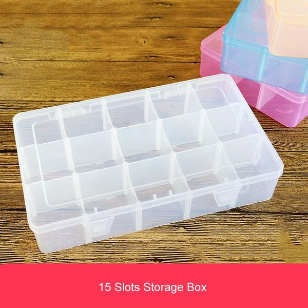 storage boxes & bins 15 compartments plastic box transparent display case organizer holder container for rhinestone beads earrings
storage boxes & bins 15 compartments plastic box transparent display case organizer holder container for rhinestone beads earrings
