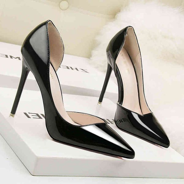 dress shoes fashion 10cm high heels casual pointed pump women office design fs9m, Black
dress shoes fashion 10cm high heels casual pointed pump women office design fs9m, Black