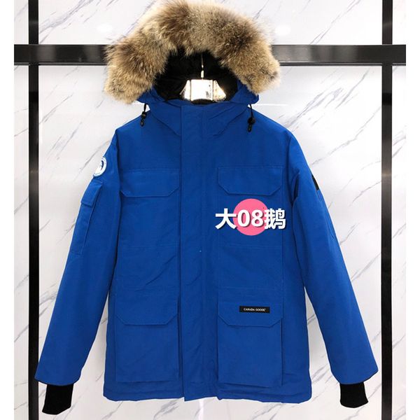 downs down coat +v version geese 08 expedition thickened parker jacket couple canada wool, Black
downs down coat +v version geese 08 expedition thickened parker jacket couple canada wool, Black