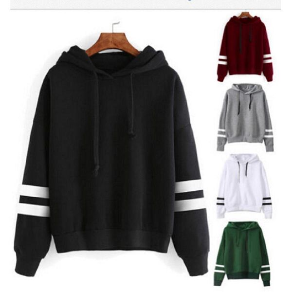 women's hoodies & sweatshirts kpop hooded striped pullovers women harajuku kawaii korean ladies long sleeve k hoody, Black
women's hoodies & sweatshirts kpop hooded striped pullovers women harajuku kawaii korean ladies long sleeve k hoody, Black