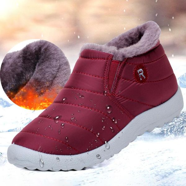 boots woman winter ankle platform shoe 2021 fashion women shoes no-slip warm fur snow, Black
boots woman winter ankle platform shoe 2021 fashion women shoes no-slip warm fur snow, Black
