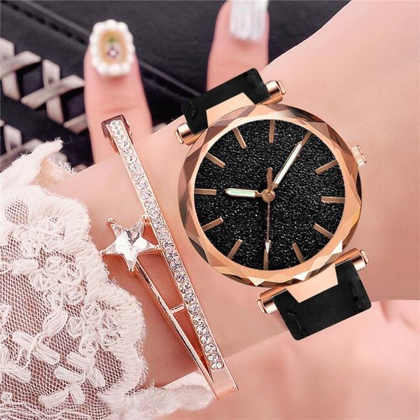 wristwatches starry sky dial fashion women watch casual ladies leather quartz wrist watches relogio feminino drop, Slivery;brown
wristwatches starry sky dial fashion women watch casual ladies leather quartz wrist watches relogio feminino drop, Slivery;brown