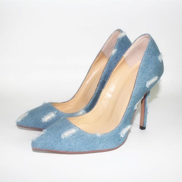 abesire 2021 women pointed toe blue denim pumps ladies high heels dress party shoes woman slip-on cut-outs spring/summer sandals, Black
abesire 2021 women pointed toe blue denim pumps ladies high heels dress party shoes woman slip-on cut-outs spring/summer sandals, Black