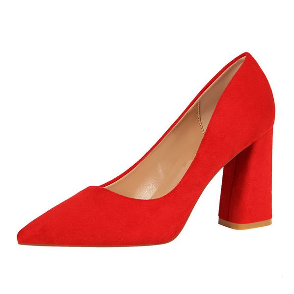 size 34-39 new fashion 6 colors women square high heels pumps elegant pointed toe wedding shoes red black zapatos mujer
size 34-39 new fashion 6 colors women square high heels pumps elegant pointed toe wedding shoes red black zapatos mujer