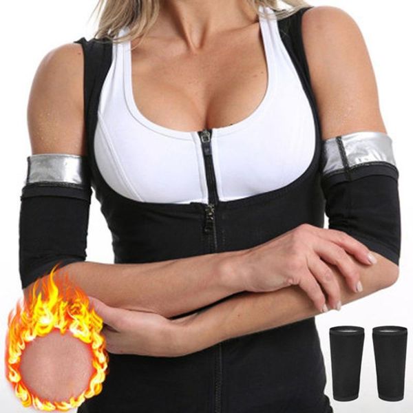 elbow & knee pads ladies body sculpting arm sleeves cover yoga exercise fitness slimming shaping sweating bands women belt wraps protector, Black;gray
elbow & knee pads ladies body sculpting arm sleeves cover yoga exercise fitness slimming shaping sweating bands women belt wraps protector, Black;gray