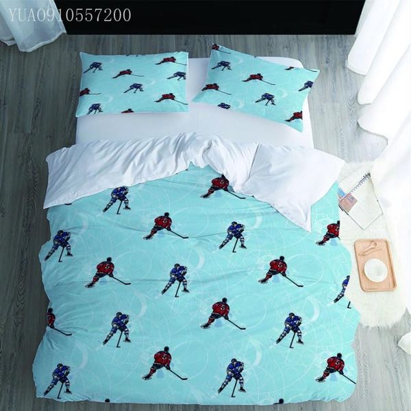 bedding sets set 2/3 pcs hockey player printed bed linings green duvet cover and pillowcases cartoon quilt
bedding sets set 2/3 pcs hockey player printed bed linings green duvet cover and pillowcases cartoon quilt
