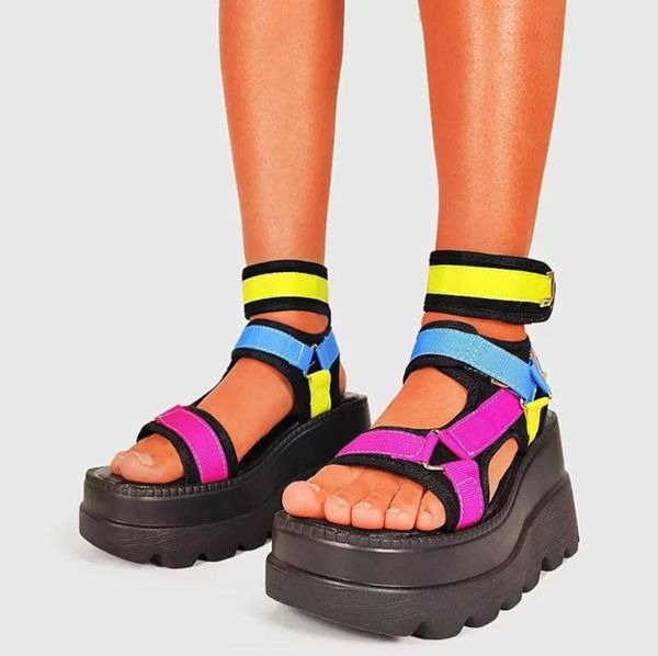 sandals platform heels women summer fashion casual peep toe hook loop wedge gladiator trend cool plus size 43, Black
sandals platform heels women summer fashion casual peep toe hook loop wedge gladiator trend cool plus size 43, Black