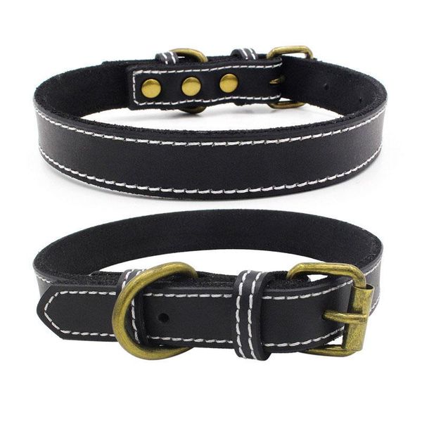 adjustable genuine leather dog collar pet cat chihuahua puppy neck strap collars & leashes
adjustable genuine leather dog collar pet cat chihuahua puppy neck strap collars & leashes