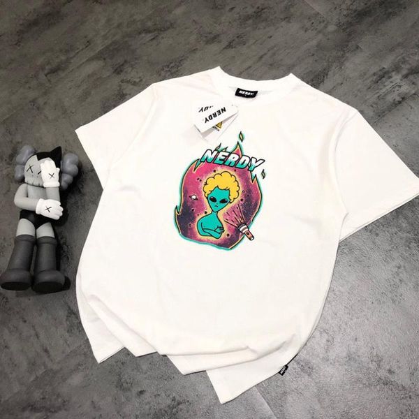 men's t-shirts nerdy 2021 short-sleeved travel printing all-match trendy loose t-shirt and women's fashion half-sleeved shirt, White;black
men's t-shirts nerdy 2021 short-sleeved travel printing all-match trendy loose t-shirt and women's fashion half-sleeved shirt, White;black