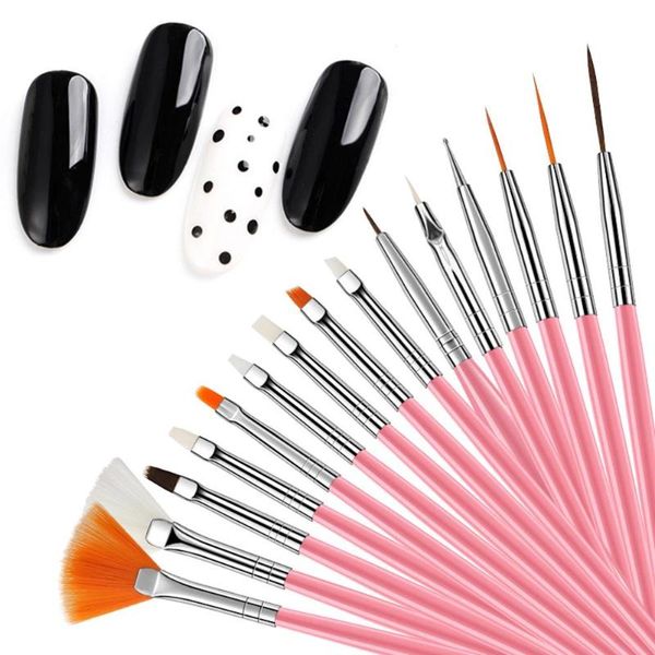 nail art kits 15pcs hook line dotting drawing pen polish makeup brushes manicure tool tools gel painting
nail art kits 15pcs hook line dotting drawing pen polish makeup brushes manicure tool tools gel painting