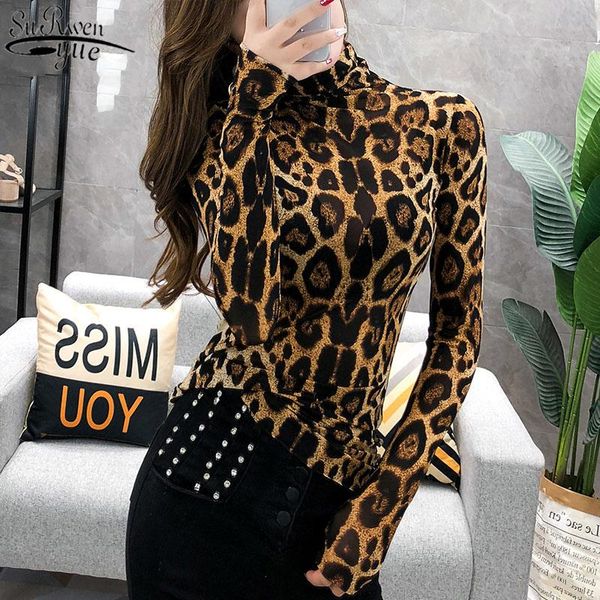 elegante plus size fashion women long sleeve leopard blouse turtleneck shirt ladies ol party streetwear blusas 7704 50 women's blou, White
elegante plus size fashion women long sleeve leopard blouse turtleneck shirt ladies ol party streetwear blusas 7704 50 women's blou, White