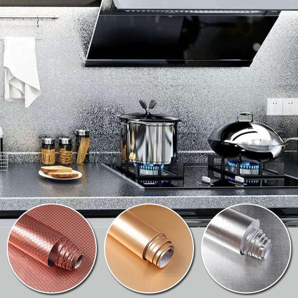 wallpapers kitchen oil-proof self adhesive stickers stove antifouling high-temperature aluminum foil wallpaper cabinet film contact paper
wallpapers kitchen oil-proof self adhesive stickers stove antifouling high-temperature aluminum foil wallpaper cabinet film contact paper