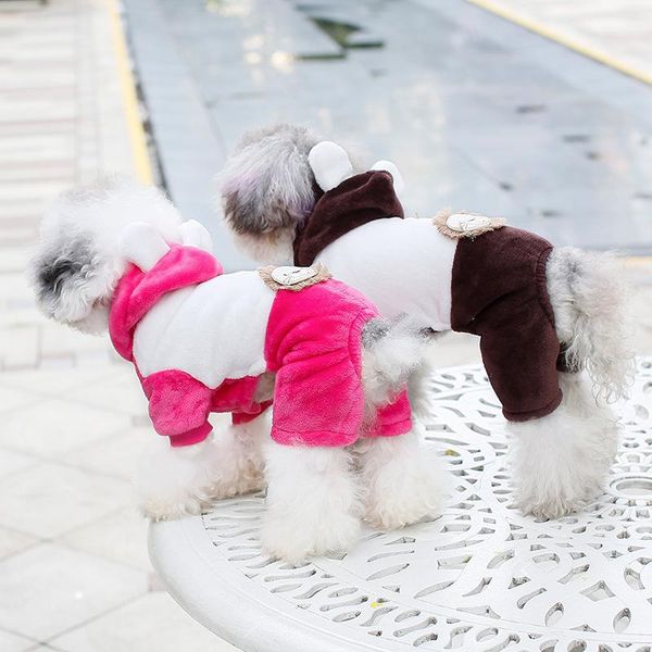 dog apparel autumn and winter four legs warm pet clothing cotton padded thick clothes fashion plus velvet small puppy jumpsuit
dog apparel autumn and winter four legs warm pet clothing cotton padded thick clothes fashion plus velvet small puppy jumpsuit