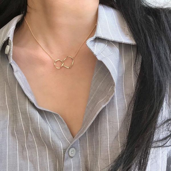 pendant necklaces stainless steel chocker necklace for women geometric irregular hoop charm collar girls korean choker, Silver
pendant necklaces stainless steel chocker necklace for women geometric irregular hoop charm collar girls korean choker, Silver