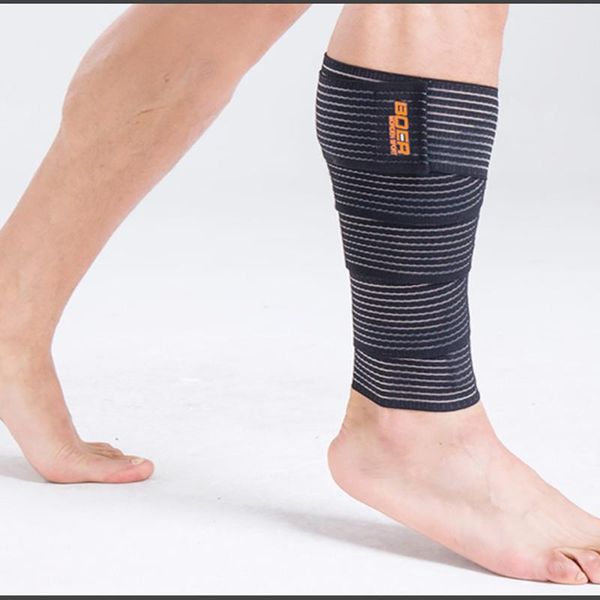 outdoors 1pc high elastic bandage compression tape supports calf guard brace sports protector basketball football tennis ankle support, Blue;black
outdoors 1pc high elastic bandage compression tape supports calf guard brace sports protector basketball football tennis ankle support, Blue;black