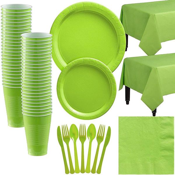 disposable dinnerware green color party supplies tableware set cups plates napkins kids happy birthday decor for anniversaire favors
disposable dinnerware green color party supplies tableware set cups plates napkins kids happy birthday decor for anniversaire favors