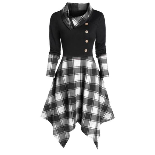 casual splicing sweatshirt dress long sleeve 2021 women clothing button stand simple fitted waist pullover party mini dresses, Black;gray
casual splicing sweatshirt dress long sleeve 2021 women clothing button stand simple fitted waist pullover party mini dresses, Black;gray