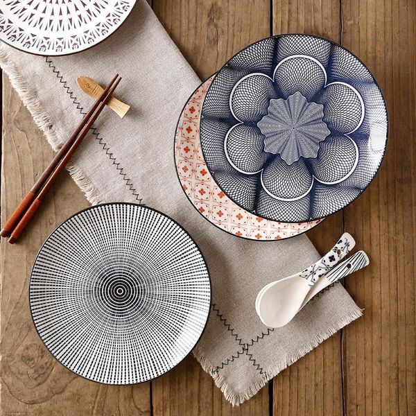 dishes & plates eecamail simple european-style 8-inch machine-printed underglaze ceramic household tableware creative dish round snack flat
dishes & plates eecamail simple european-style 8-inch machine-printed underglaze ceramic household tableware creative dish round snack flat