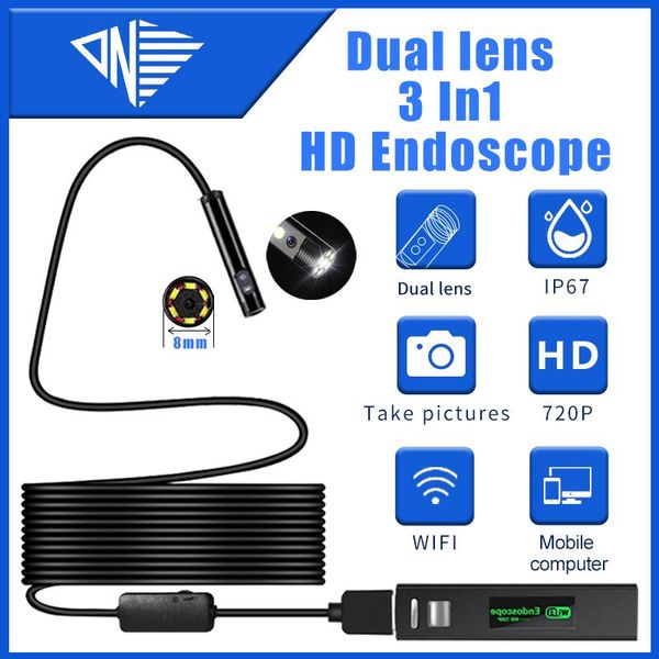 cameras wifi 8mm dual lens 2mp car endoscope 3 in 1 type c usb micro connect boroscope flexible camera industrial tube inspection
cameras wifi 8mm dual lens 2mp car endoscope 3 in 1 type c usb micro connect boroscope flexible camera industrial tube inspection