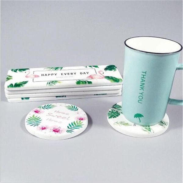 mats & pads 1pc plant printing cup pad non-slip heated mat coffee tea drink coasters brand hand painted quick-drying mug
mats & pads 1pc plant printing cup pad non-slip heated mat coffee tea drink coasters brand hand painted quick-drying mug