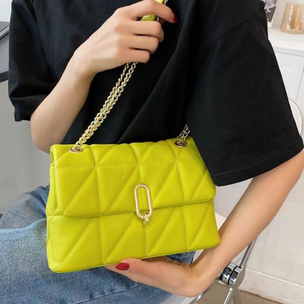 evening bags kiwi green 2021 fashion shoulder women leather pu quilted bag female luxury handbags designer sac a main femme
evening bags kiwi green 2021 fashion shoulder women leather pu quilted bag female luxury handbags designer sac a main femme
