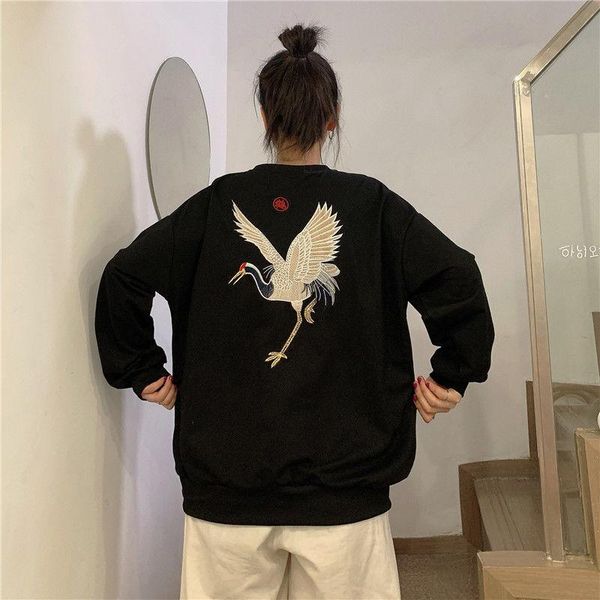 women's t-shirt women vintage tshirt fashion 2021 embroidery long sleeve korean style cotton streetwear black casual t shirt, White
women's t-shirt women vintage tshirt fashion 2021 embroidery long sleeve korean style cotton streetwear black casual t shirt, White