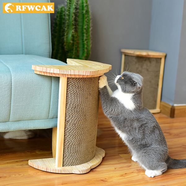 pet cat scratcher board wall corner sofa protect claws care corrugated paper replaceable solid wood post cat training toy
pet cat scratcher board wall corner sofa protect claws care corrugated paper replaceable solid wood post cat training toy