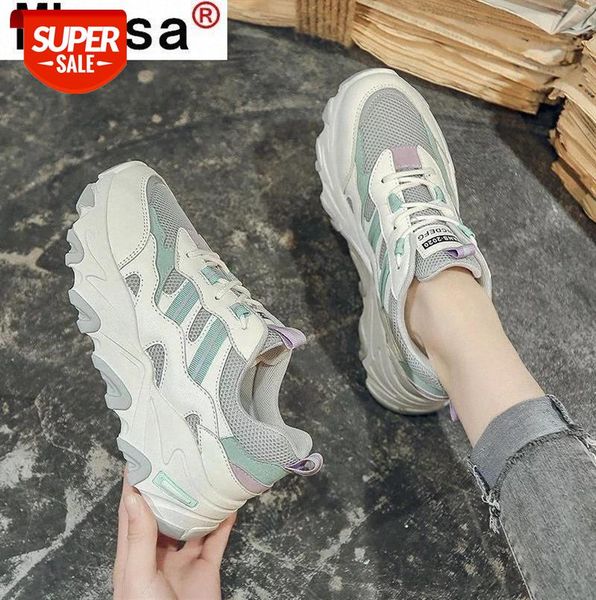 2021 autumn women's shoes comfortable breathable mesh casual women lace-up color matching non-slip wear-resistant sneakers #kc5l
2021 autumn women's shoes comfortable breathable mesh casual women lace-up color matching non-slip wear-resistant sneakers #kc5l