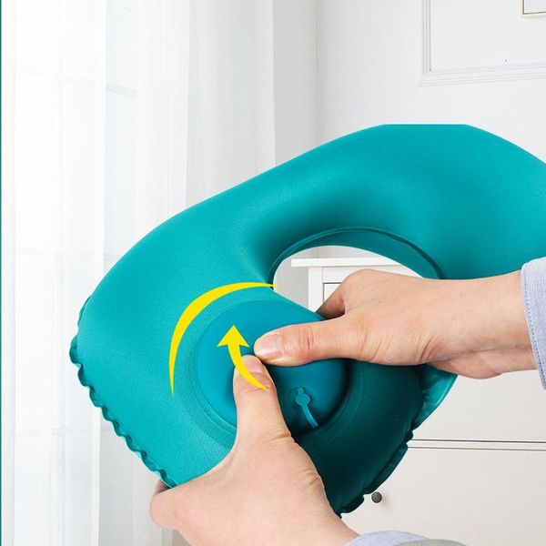 pillow u-shape travel automatic air inflatable airplane car pillows ring folding press type bed neck cushion
pillow u-shape travel automatic air inflatable airplane car pillows ring folding press type bed neck cushion